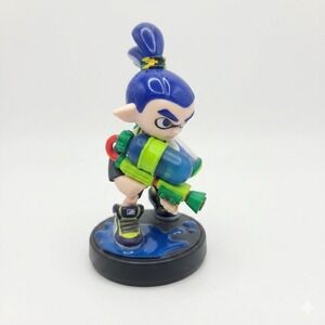 Nintendo Amiibo Figurine Splatoon Blue Inkling Boy Character